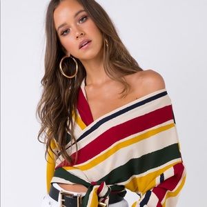 Whisky Tango Tie Top